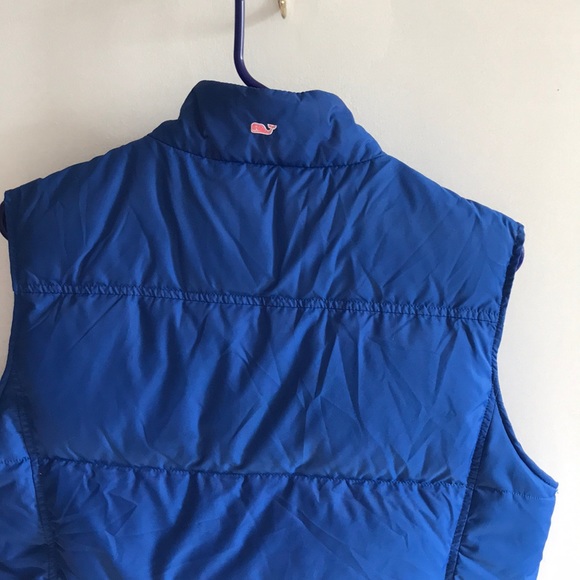 Blue Vineyard Vines Puffer Vest - Picture 5 of 5